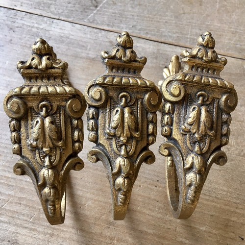 Curtain tie backs brass - curtain,