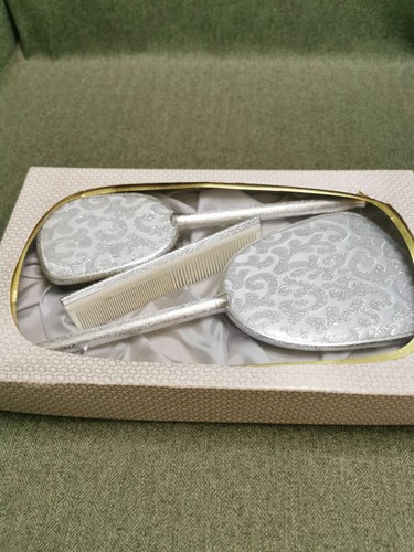 Vintage vanity set mirror - set,
