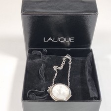 Boxed Lalique Crystal & Silver