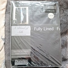 Black Curtains Silk Blend