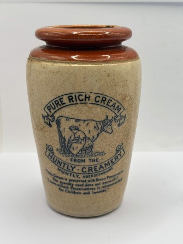 Old advertising cream - , pot