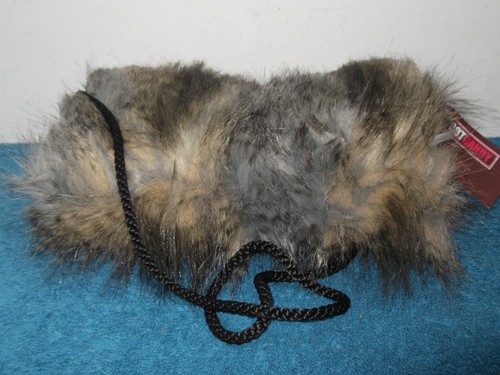 Wolf grey muff - grey, warmer