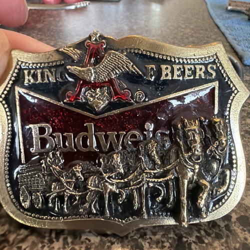 Budweiser king beers - king, brass
