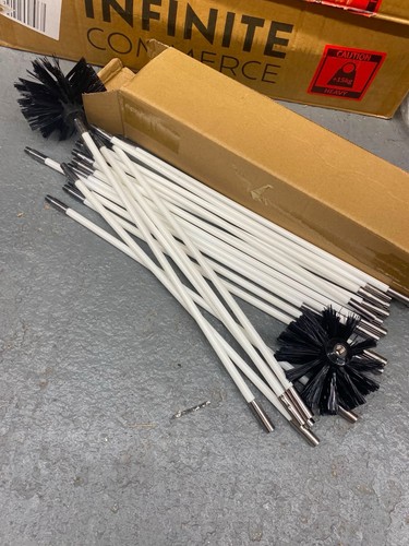 Chimney flue cleaning brush - chimney,