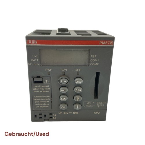 Abb pm572 central - abb,
