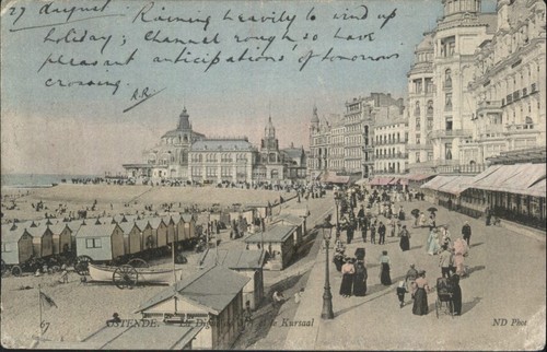 Vintage ostende belgium - vintage,
