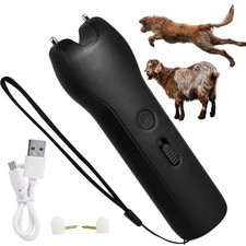 NEW USB Electric Pig Cattle Moving Tool Cows Livestock Driving Stick Repel Black