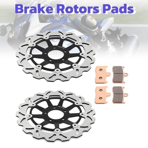 Front brake discs - brake, pads