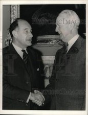1964 Press Photo Patrick Gordon Walker and David Bruce, Foreign Office in London