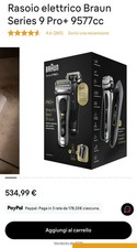 Braun Serie 9 PRO+ 9577cc Rasoio elettrico