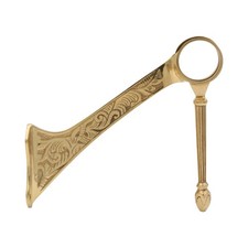 Swing Arm Cast Solid Brass Bar