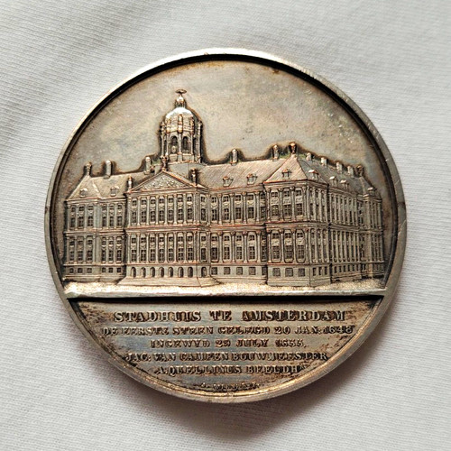 Jacques vienna medal silver - medal,,
