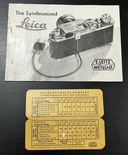 Vintage Leica Camera Reference