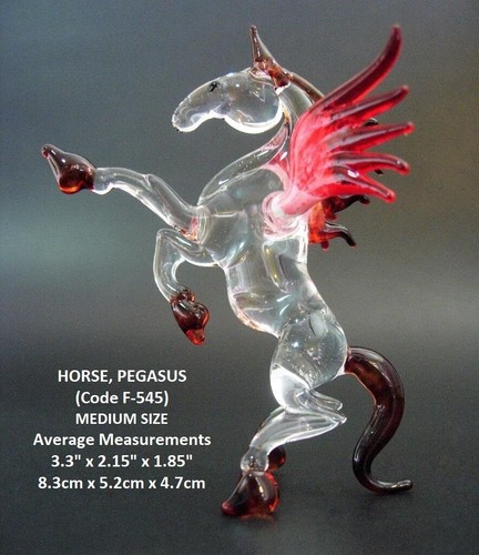Murano style glass - murano, pegasus