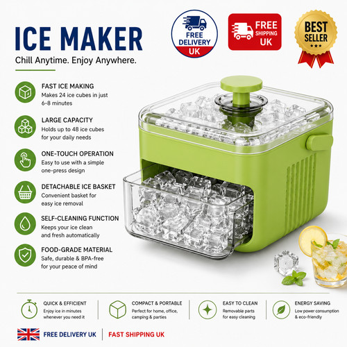 Portable ice maker - portable,