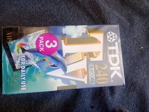 Pack tdk vhs 240 - -, 4