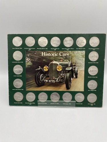 Shell historic cars coin - shell,
