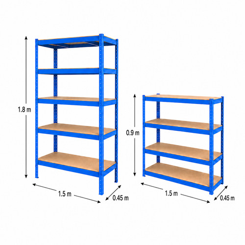 Rapid pro shelving - 3, blue