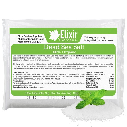 Dead sea salt - salt, grade)