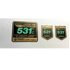 Reynolds 531C TI French  frame and fork decals