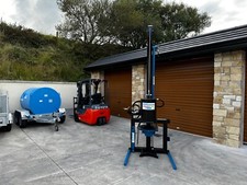 Multec PD2-3 Post Driver BLACK (Tractor 3PL Post Knocker Banger Thumper Rammer)