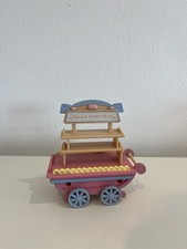 Sylvanian Families Vintage Village Sweet Shop Trolley Cart Cakes, Candy, Sweets