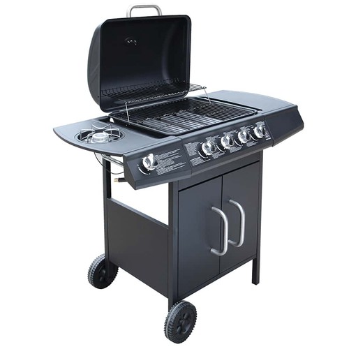 Gas barbecue grill cooking - gas, 4+1