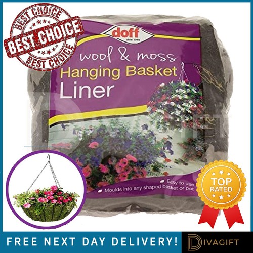 Doff wool moss hanging - &,