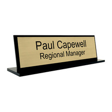 Personalised Desk Sign Name