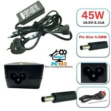 GENUINE Dell Laptop Charger 19.5V-2.31A, 45W (4.5mm Pin) with Power Lead