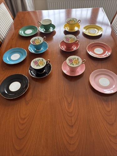 Vintage china harlequin - harlequin, rose