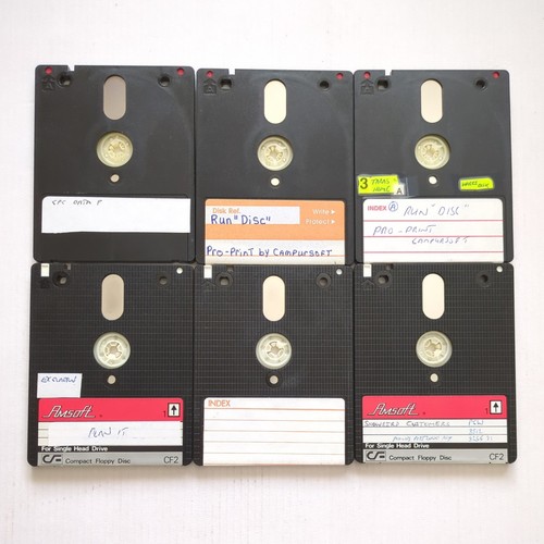 Lot used floppy - 6,