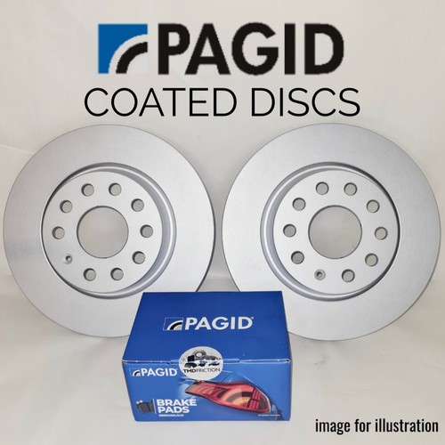 Pagid front brake discs - brake, &