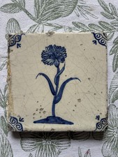 Delft Blue Antique tile, 18th