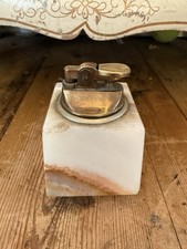 Vintage Onyx Table Lighter