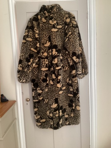 Vintage faux fur coat - vintage,