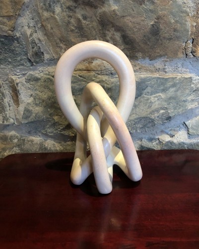 Hand carved soapstone - carved,