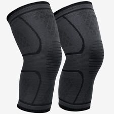 2x Knee Support Compression NHS Sleeve Brace Patella Arthritis Pain Relief Gym