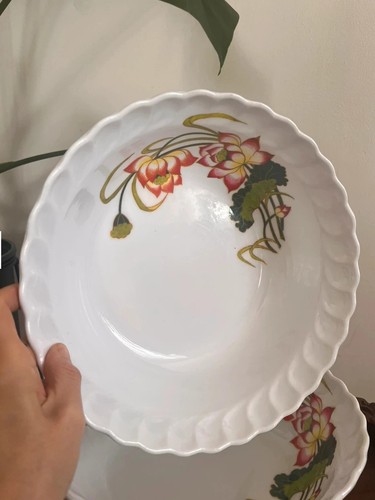 Vtg melamine serving bowls - melamine,