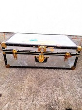 Vintage Steamer Trunk Large