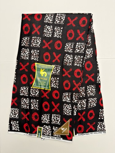 Red xoxo 100 cotton yards - red, 100%