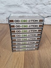 8 x TDK OD-C90 Audio Cassette