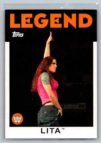 Lita 2016 topps wwe heritage - lita,