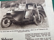 DIY HOME BUILT SIDECARS PERIOD