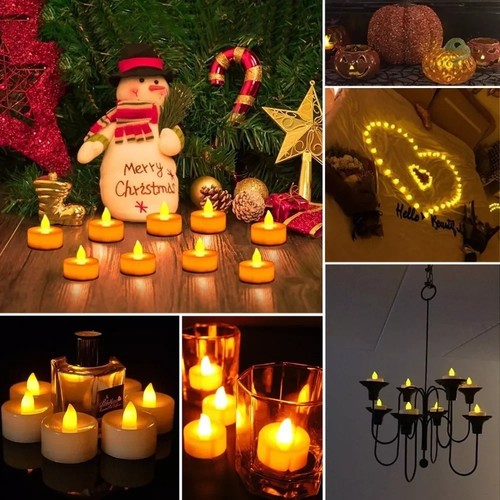 Led tea lights candles - led,