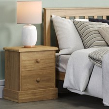 Cotswold 2 Drawer Bedside
