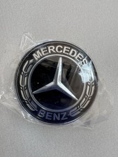 Mercedes Benz 2pin 57mm Car Front Hood Emblem Star Bonnet Badge NEW💙 UK Seller