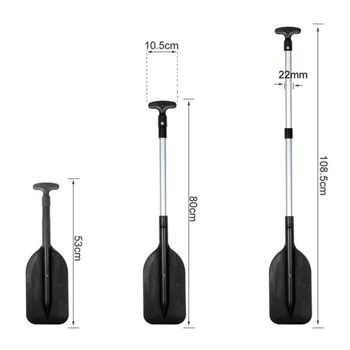Telescopic kayak paddle - kayak,