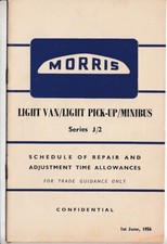 1956 MORRIS Series J/2 VAN &