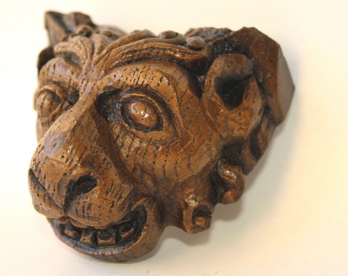 Lion corbel gothic - corbel,